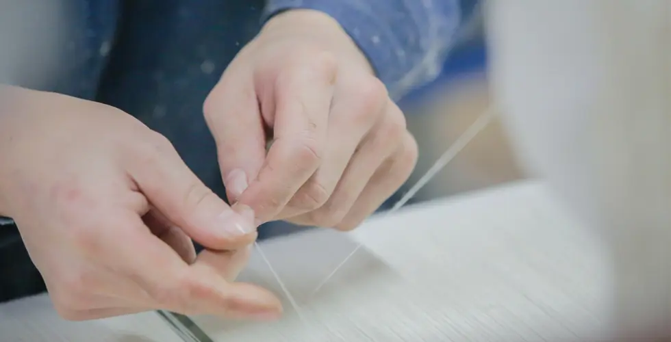 神戸のプレゼント・ギフトに工房壱の4号帆布・製造工程