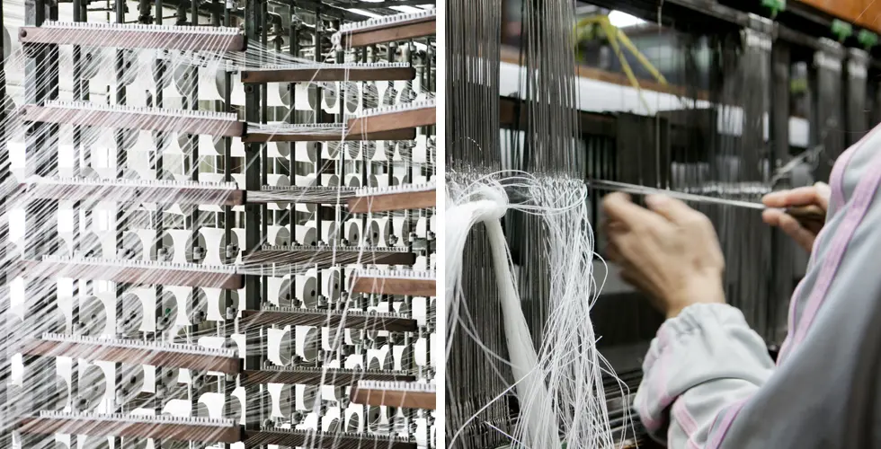 神戸のプレゼント・ギフトに工房壱の4号帆布・整経・経通し