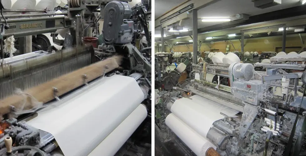 神戸のプレゼント・ギフトに工房壱の4号帆布・シャトル織機