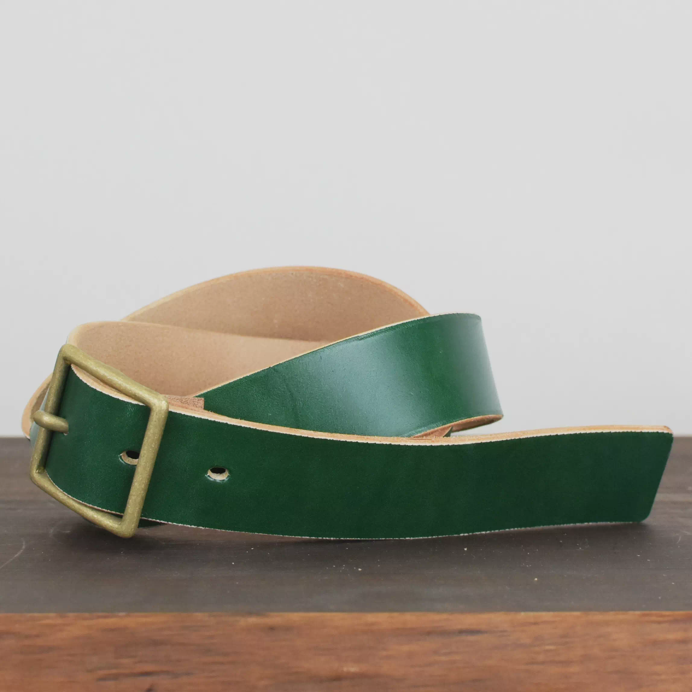 ギフト・プレゼントに日本製オリジナルベルトヌメ革オーダーベルト