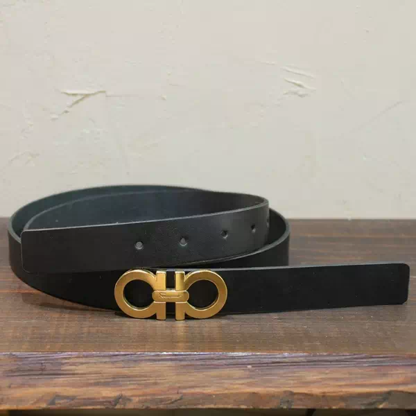 ギフト・プレゼントに日本製オリジナルレトロな柄のヌメ革オーダーベルト