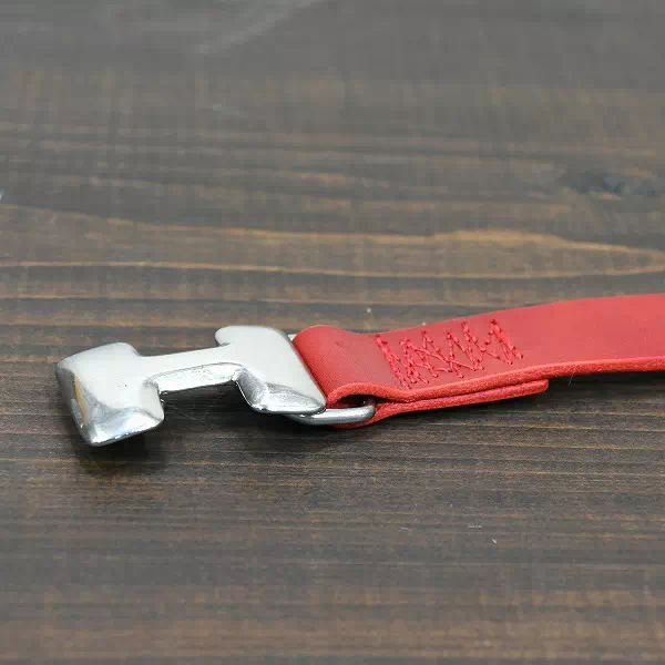 ギフト・プレゼントにHRMのベルトがボロボロになったのでバックルをリユースでオーダーベルト製作