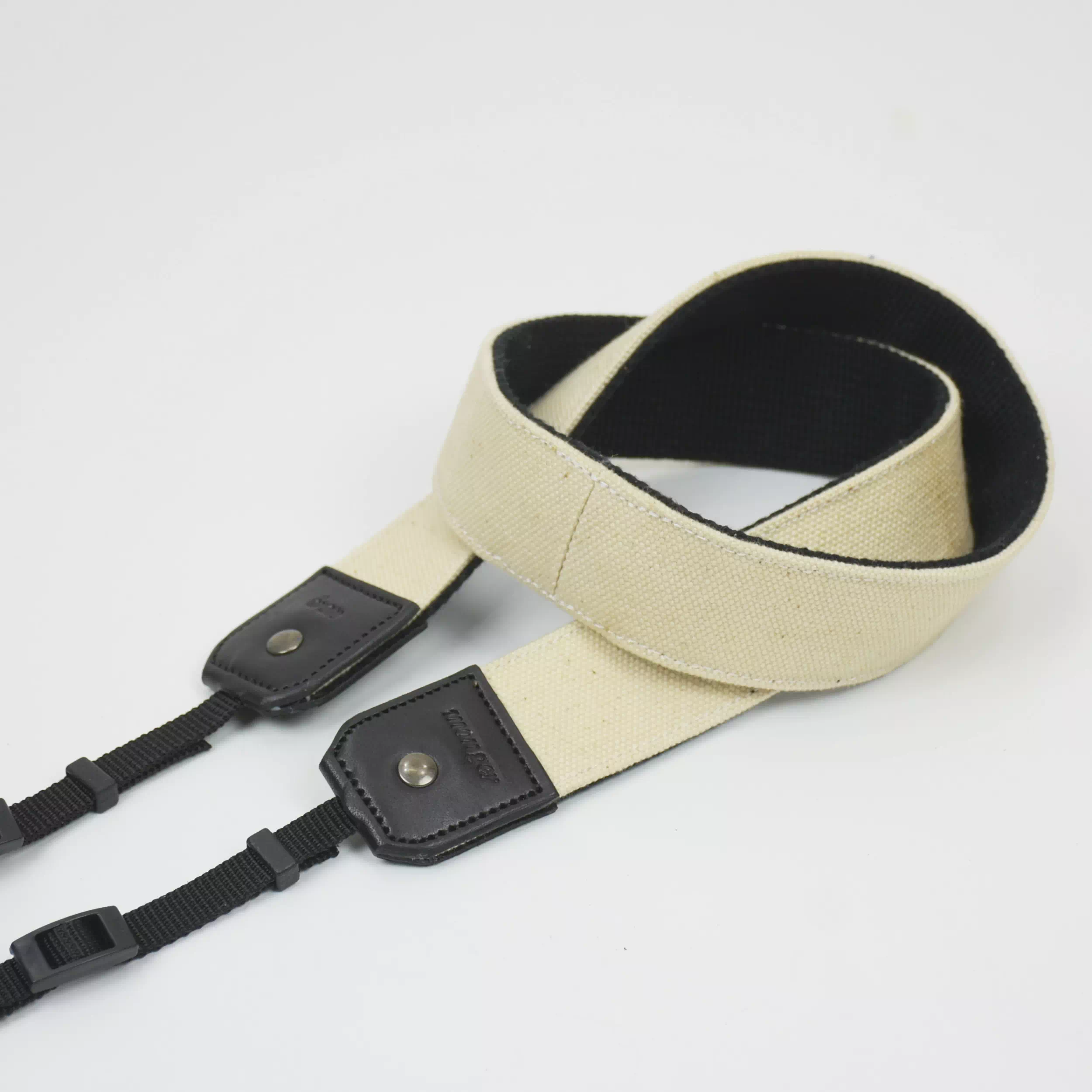 ギフト・プレゼントに日本製オリジナルオーダーメイド1合帆布カメラストラップ