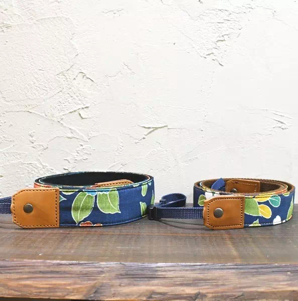 ギフト・プレゼントに日本製オリジナルオーダーメイド幅広カメラストラップ