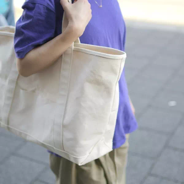 オーダーメイドのプレゼントやギフトにオリジナル日本製6合帆布トートバッグ