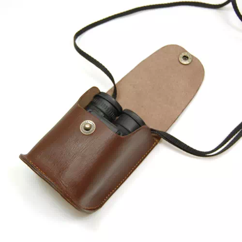 オーダーメイドのプレゼントやギフトにオリジナル日本製ヌメ革nicon双眼鏡ケース