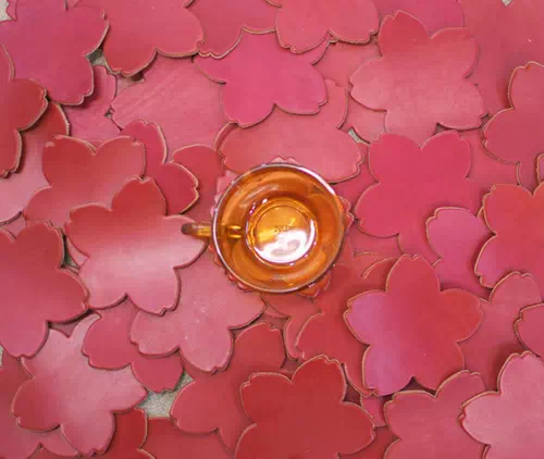 オーダーメイドのプレゼントやギフトにオリジナル日本製桜コースター